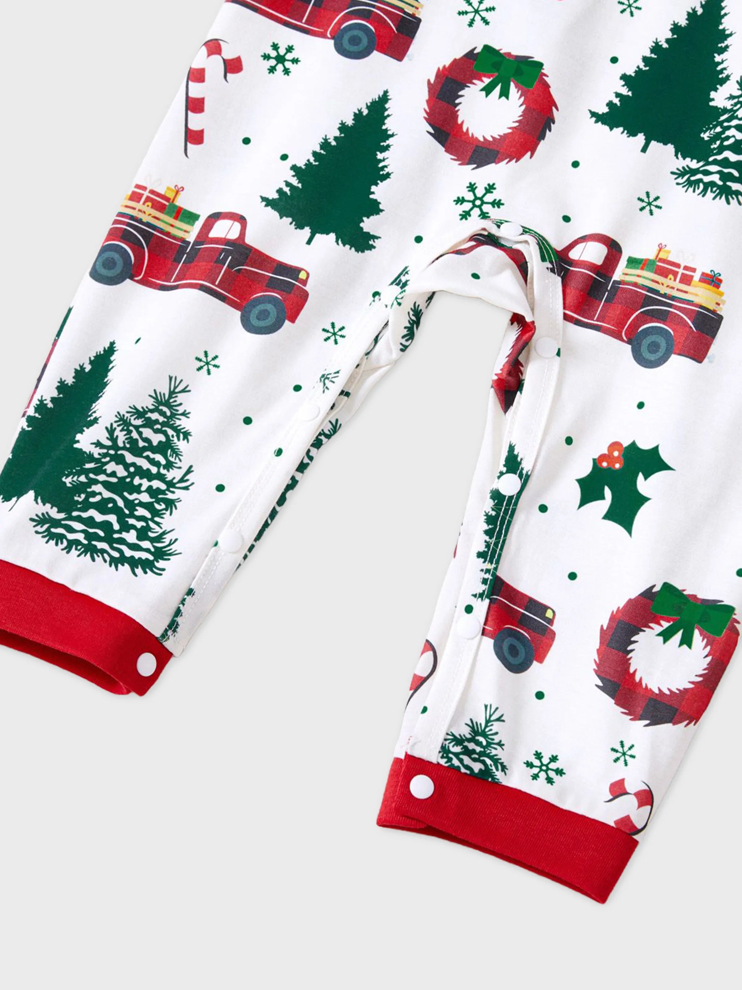 White Christmas Matching Family Pjs Sets