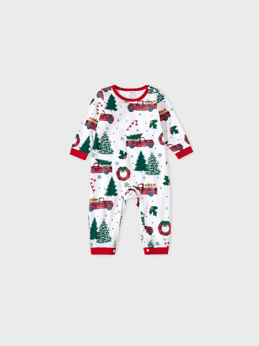 White Christmas Matching Family Pjs Sets