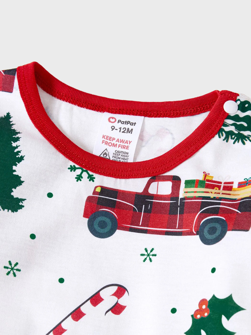 White Christmas Matching Family Pjs Sets