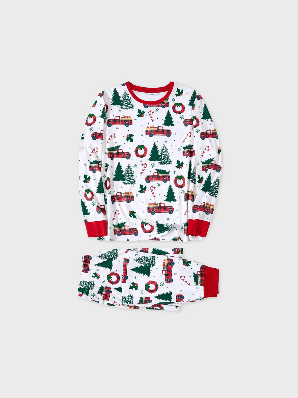 White Christmas Matching Family Pjs Sets