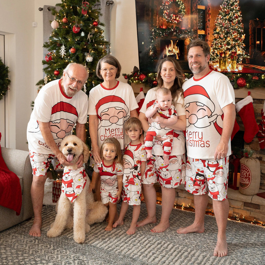 Santa Family Matching Long-sleeve Pjs Sets