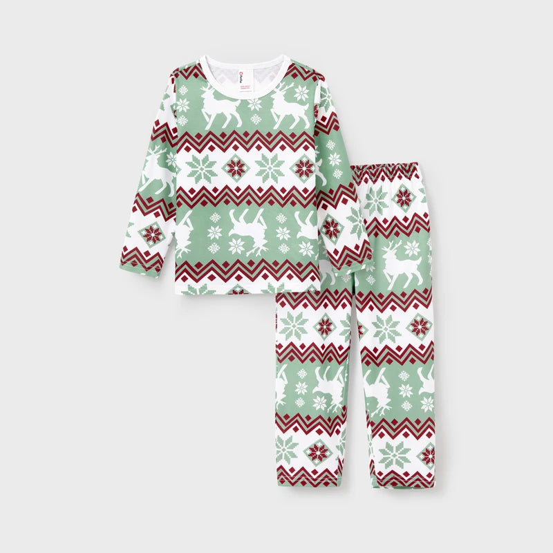 Christmas Deer Matching Family Pjs Sets