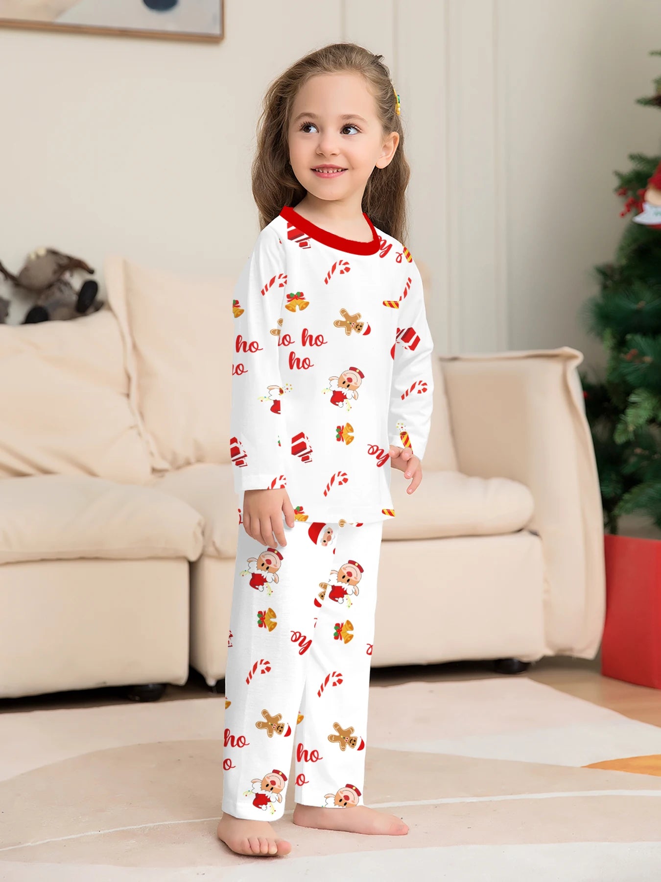 Santa & Rudolph Xmas Matching Family Pj Set