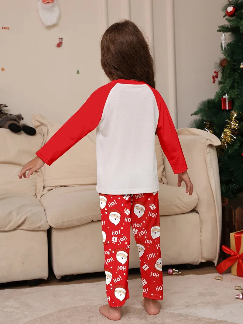 Santa Claus Xmas Family Matching Pjs Set
