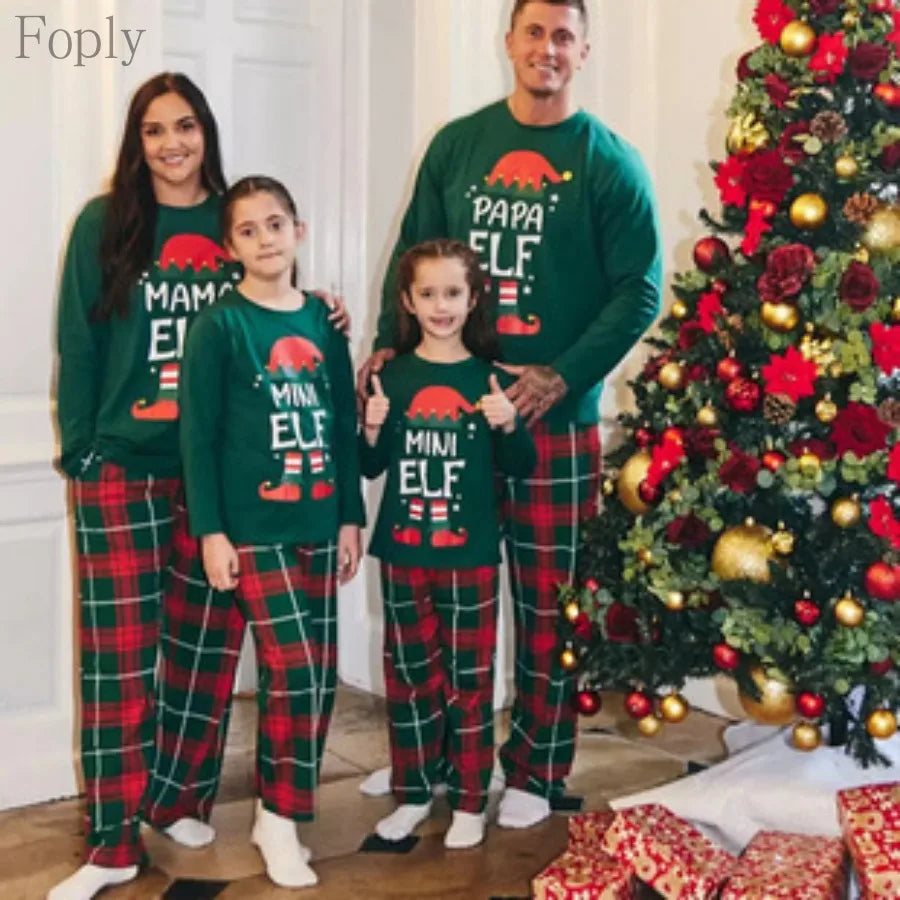 Family Matching Christmas Pajama Sets