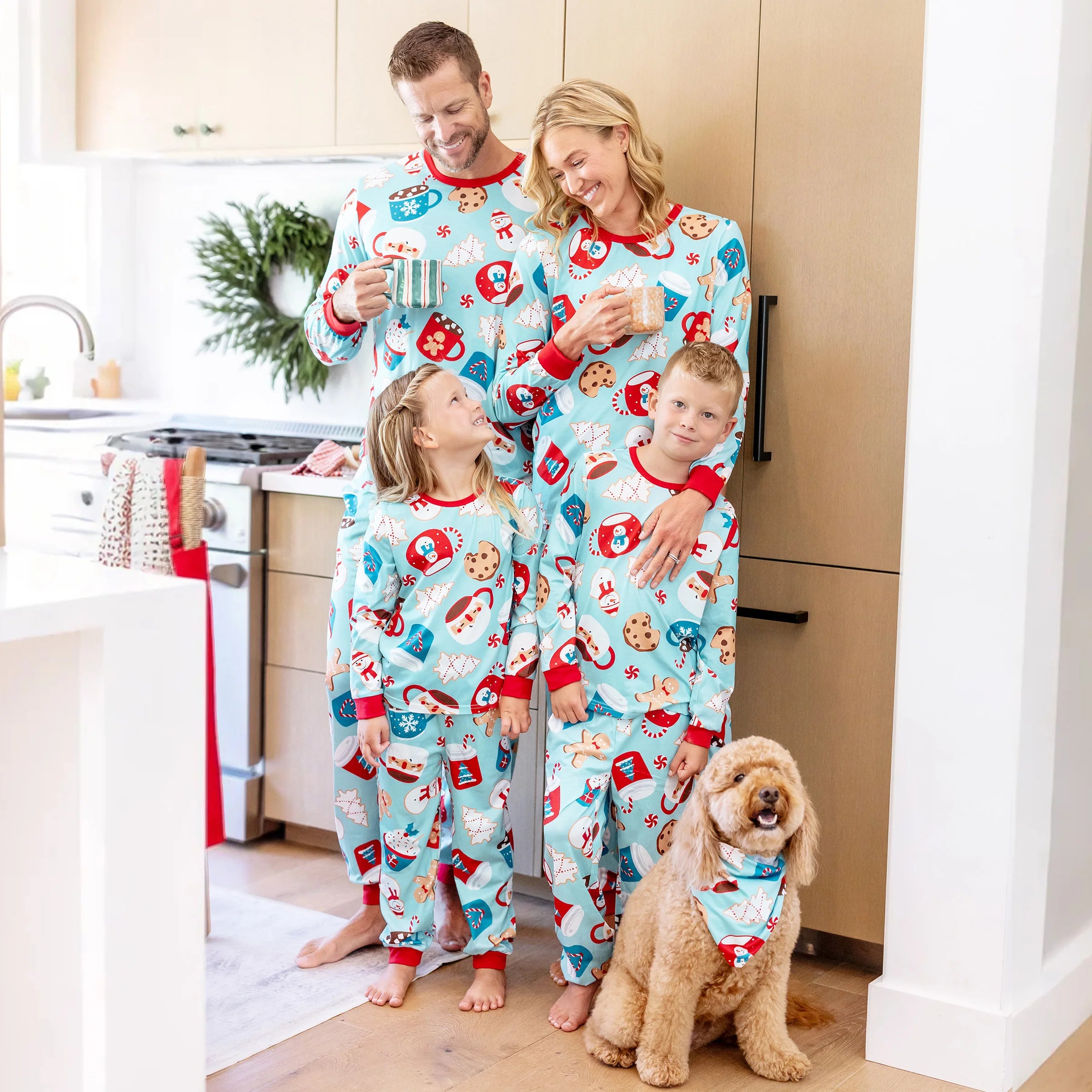Sweet Christmas Matching Family Pjs Sets
