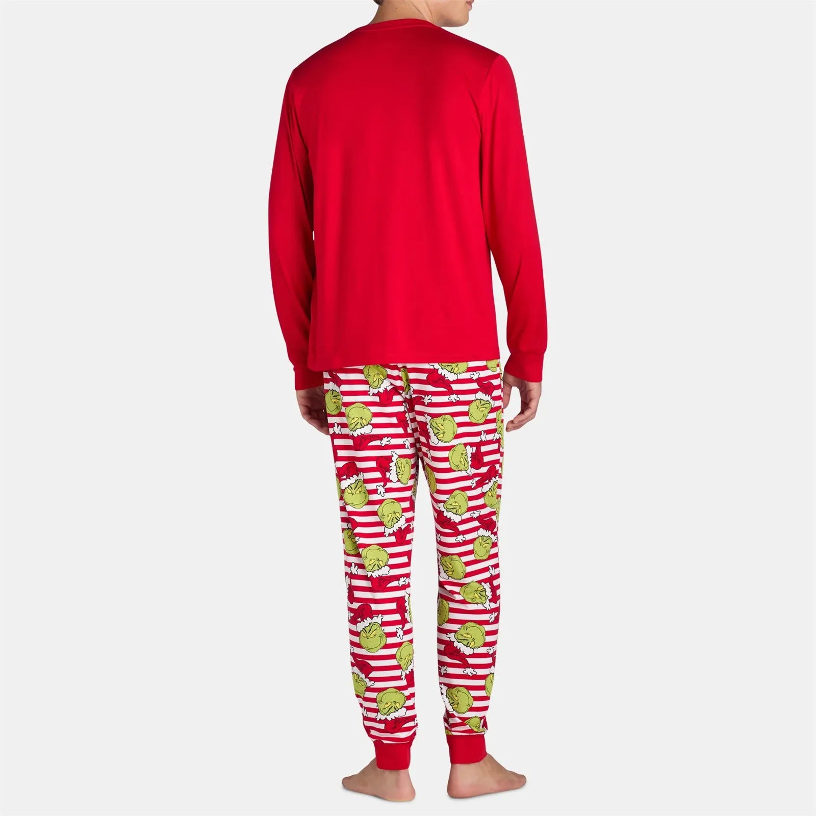 RED Grinch Matching Family Christmas Pjs